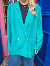 Load image into Gallery viewer, Turquoise Blazer