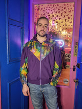 Load image into Gallery viewer, Funky Purple Windbreaker