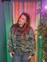 Load image into Gallery viewer, Shiny Baby Blue Satin-look Jacket