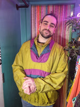 Load image into Gallery viewer, Striped Shell Quarter Zip