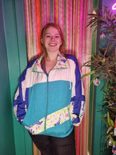 Load image into Gallery viewer, Blue & White Softball Jacket