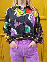 Load image into Gallery viewer, Colourful Stripe Statement Shirt
