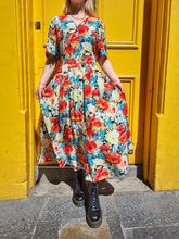 Load image into Gallery viewer, Poppy Print Maxi Dress
