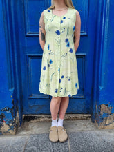 Load image into Gallery viewer, Lime Green Forget-me-Not Dress
