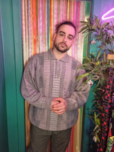 Load image into Gallery viewer, Grey Collared Sweater
