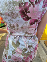 Load image into Gallery viewer, Cream and Pink Floral Dress
